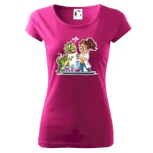 Chemik a dinosaurus - Holka