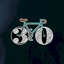 Narozeniny 30 let na kole