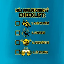 Můj boulderingový checklist