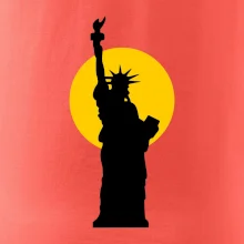 Socha svobody slunce