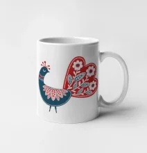 Folklor - páv modrý