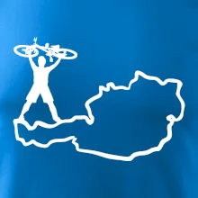 Cyklista - Mapa Rakouska