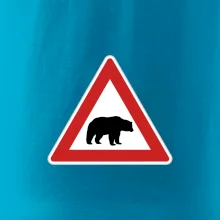 Dopravní značka - Pozor lední medvěd