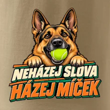 Neházej slova házej míček - vlčák