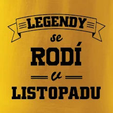 Legendy se rodí v listopadu