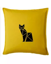 Origami kočka z boku