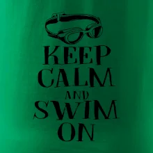 Keep calm and swim on