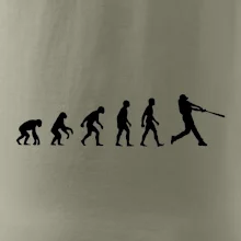 Evoluce baseball pálkař odpal