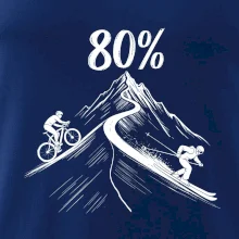 Narozeniny cyklista a lyžař 80
