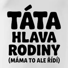 Táta - hlava rodiny  (máma to,  ale řídí)