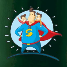Táta superman - kluk a kluk Táta superman - kluk a kluk