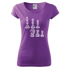 Šachové figurky kreslené