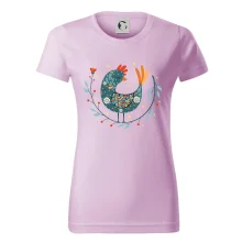 Folklor - slepice s kopretinou