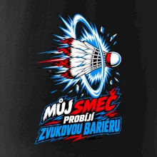 Badminton smeč a zvuková bariéra