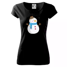 Sněhulák se šálou