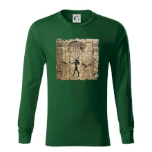 Egyptské hieroglyfy parašutista