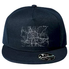 Černobílá mapa Brno