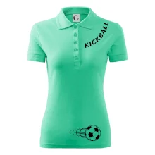 Kickball nápis šikmo