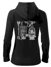 Geodet teodolit dron