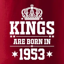 Kings are born in 1953