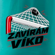 Hokejový střelec zavírám víko