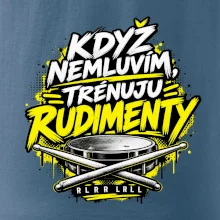 Když nemluvím trénuju rudimenty - bubenické paličky
