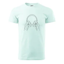 Sluchátka  jedním tahem