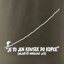 Je to jen kousek do kopce