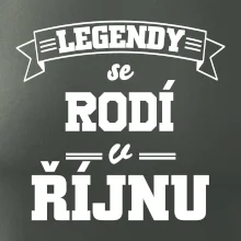 Legendy se rodí v říjnu