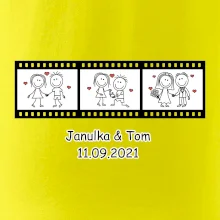 Svatební den - váš nápis (Hana-creative)