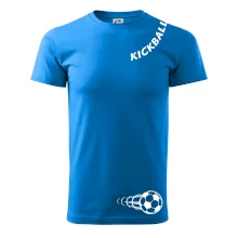 Kickball nápis šikmo