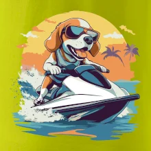 Bígl na vodním skútru