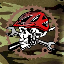 Lebka biker opravář