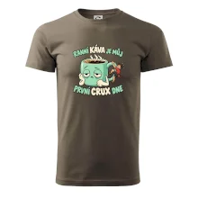 Ranní káva první crux dne