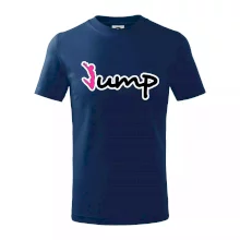 Jump - nápis a panáček