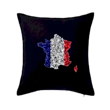 Francouzská vlajka body mapa