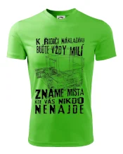 K řidiči náklaďáku buďte vždy milý