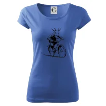 Drsný kozel na kole