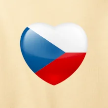 České srdce - vlajka
