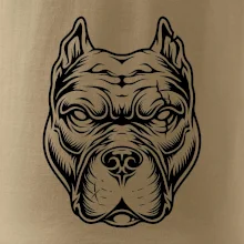 Americký stafordširský teriér hlava