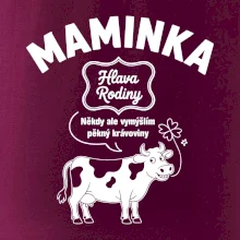 Maminka Hlava rodiny - krávoviny