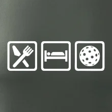 Eat sleep florbal v řadě