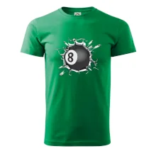 Kulečníková koule v triku