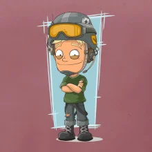 Vesmírný voják denim