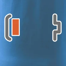 Rodinná trika - baterie maminka