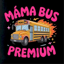Kreslený Máma bus premium