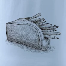 Školní penál kreslený