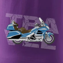 Cestovní motorka Amerika modrá