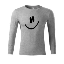 Emoji bez obrysu - usměv