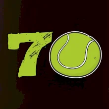 Tenis kulaté narozeniny 70